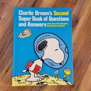 Vintage Charlie Brown Peanuts Hardcover Book 1977